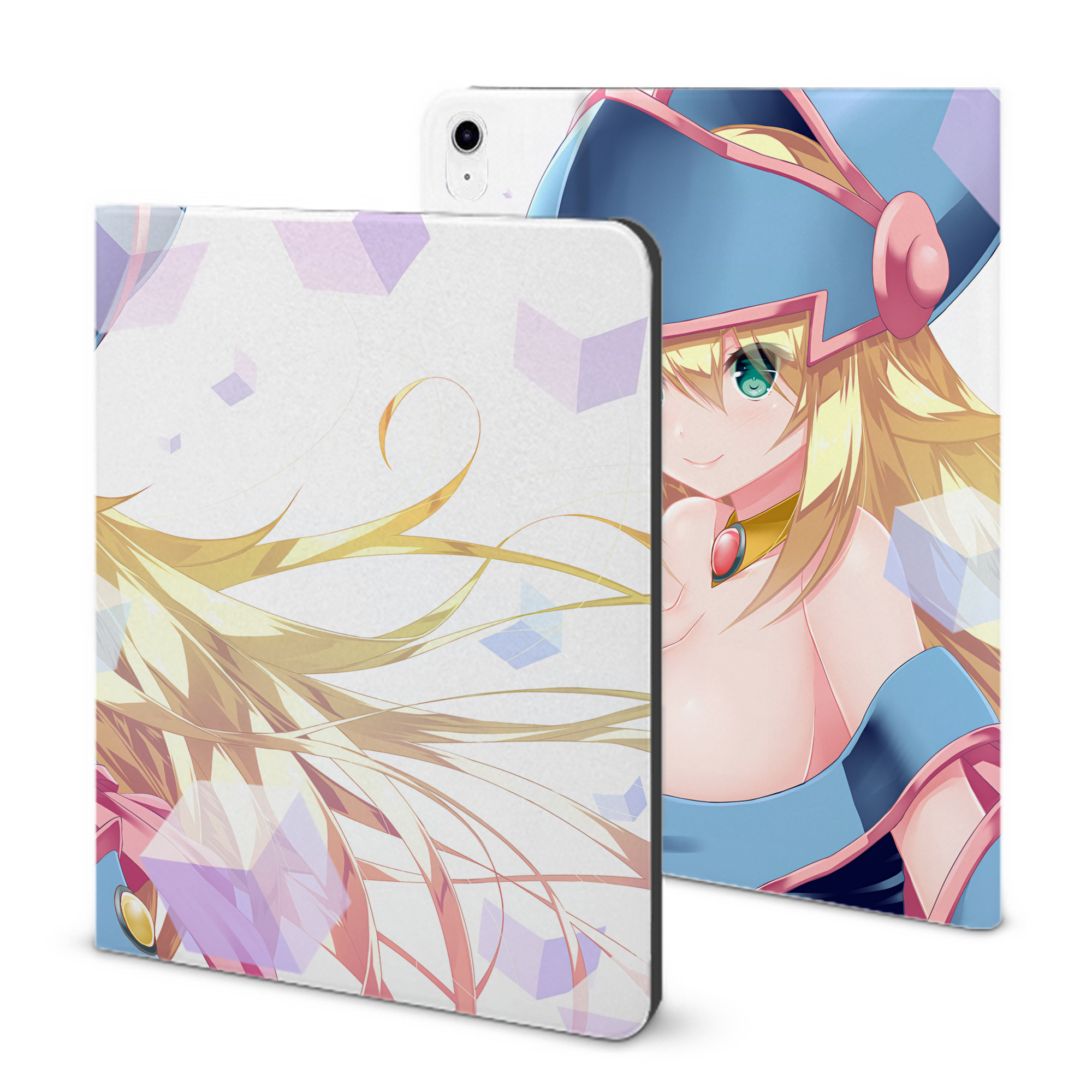 （画像用） 遊☆戯☆王 Yu-Gi-Oh! IPad ケース ブック型 PUレザー TPU 耐衝撃 軽量 薄型 ペン収納なし 全面保護 IPad 各モデル対応